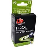 123inkt - Huismerk - Inktcartridge - Kleur - Inhoud 23 ml - Vervangt HP 22 (C9352AE)