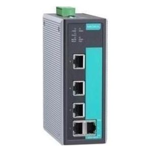 Moxa EDS-405A-T - Ethernet-switch op instapniveau met 5 10100BaseT(X)-poorten, werking op (5 ports), Netwerkschakelaar