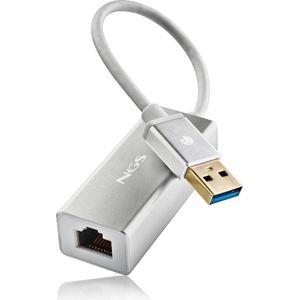 Adapter - USB 3.0 naar RJ45 - Ethernet - Zwart - Compact