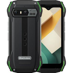 Blackview N6000 Green Rugged Smartphone, mini outdoor mobiele telefoon met 8 GB RAM en 256 GB geheugen (256 GB, Groen, 4.30"", Dubbele SIM, 48 Mpx), Smartphone, Groen