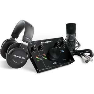 M-Audio AIR 192 4 Vocal Studio Pro (USB), Audio-interface, Zwart