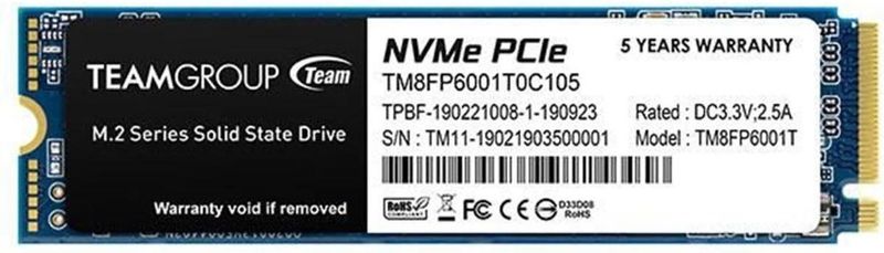 Team Group MP33 SSD - 1 TB - M.2 PCIe