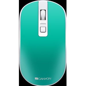 Canyon - MW-18 - Draadloze Muis - Aquamarijn - Optische Sensor - 4 Knoppen