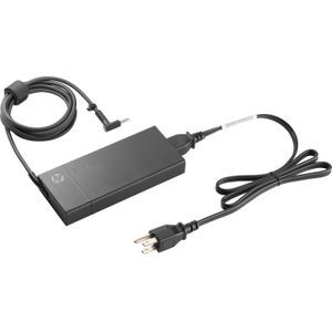 HPE HP AC Adapter Smart 150 Watt Zwitsers 4,5 mm (150 W), Voeding voor notebooks, Zwart