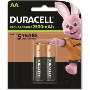 Duracell Recharge Ultra (2 Pcs., AA, 2400 mAh), Batterijen