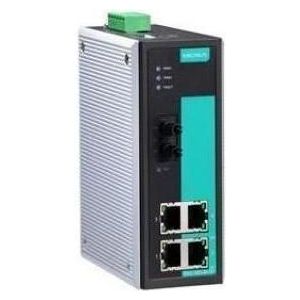Moxa EDS-305-M-ST - Unmanaged Ethernet-switch met 4 10100BaseT(X)-poorten, Netwerkschakelaar