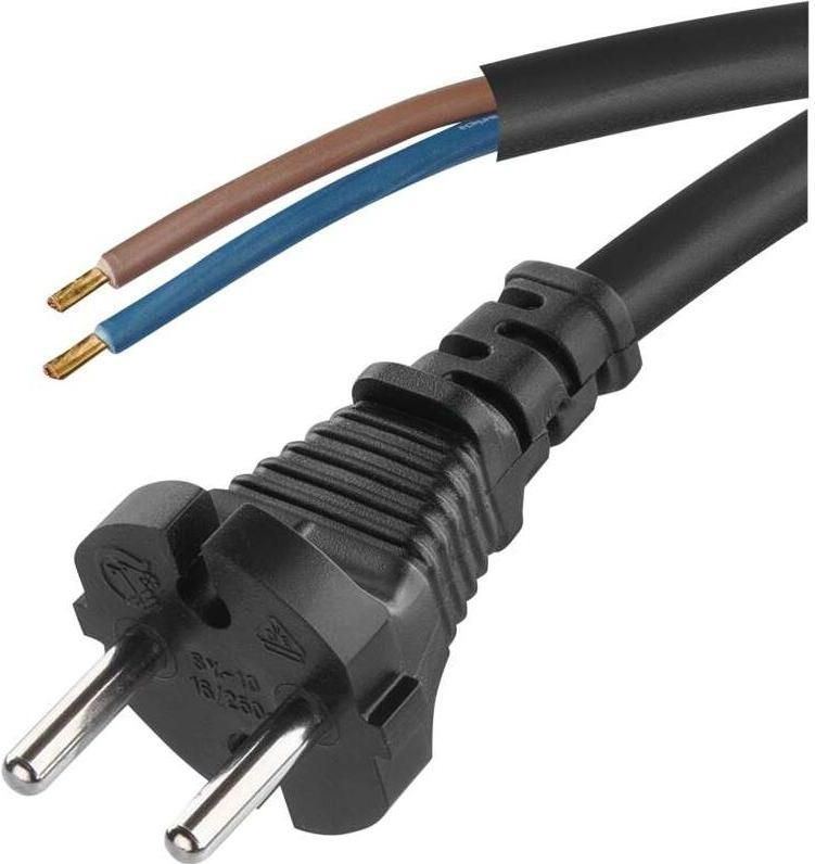 EMOS - 3 Meter Stroomkabel - Rubber - 2-Aderig - H07RN-F