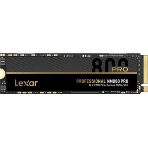 Lexar Professioneel 512 GB NM800 PRO  (512 GB, M.2 2280), SSD