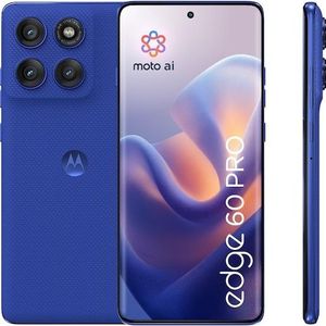 Motorola edge 60 pro 16,9 cm (6.67") Dual SIM Android 15 5G USB Type-C 12 GB 512 GB 6000 mAh Blauw