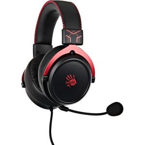 A4Tech 47465 Bloederige M590i Sportief Rood (Bedraad), Gaming headset, Zwart