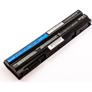 CoreParts MBI2198 Batterij 49Wh (6 Cellen, 4400 mAh), Notebook batterij, Zwart