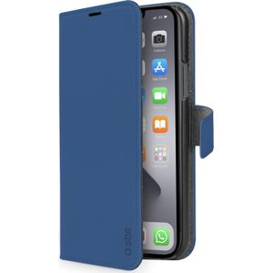 SBS Klapdeksel (iPhone 13 Pro), Smartphonehoes, Blauw