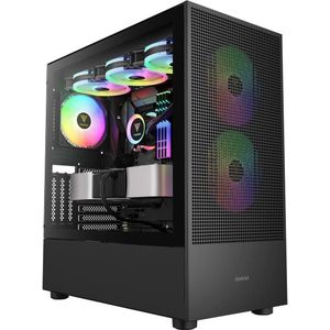 Gamdias Talos E3 MESH Elite V2 GAMING Miditower Zwart detailhandel (E-ATX), PC-behuizing, Zwart