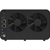 Terramaster - F6-424 Max - Netwerkopslag - Zwart - 132 TB