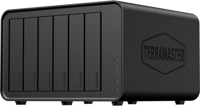 Terramaster - F6-424 Max - Netwerkopslag - Zwart - 132 TB
