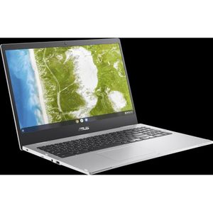 ASUS Chromebook CX1 (15.60", 128 GB, 4 GB, DE, Intel Pentium Zilver N6000), Notebook, Transparant