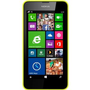 Nokia Lumia 635 (8 GB, Geel, 4.50", 4G), Smartphone