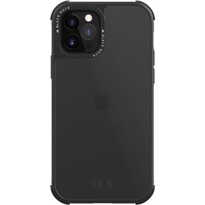 Black Rock Robuust Transparant (iPhone 12, iPhone 12 Pro), Smartphonehoes, Transparant, Zwart