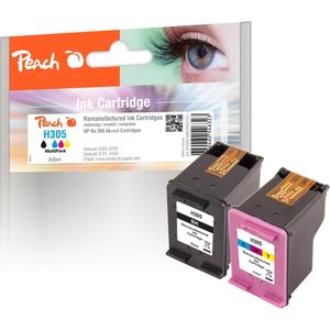 Peach PI300-948 inktcartridge 2 stuk(s) Compatibel Zwart, Magenta, Geel, Cyaan