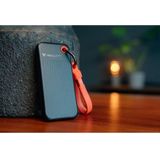 Verbatim Pocket SSD (1000 GB), Externe SSD, Zwart, Rood