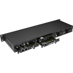 Kiloview RU01 1RU frame voor RE REN RD kaarten, Geheugenkaartlezer, Zwart