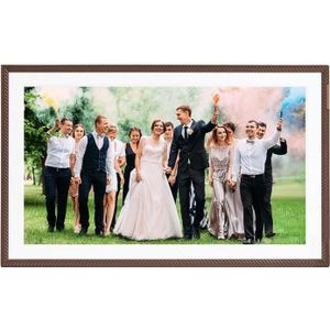 Arzopa D156 - Digitale Fotolijst - Bruin - 15.6 inch - 1920 x 1080 Pixels