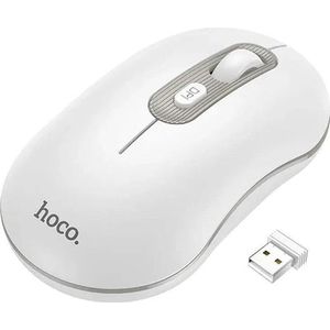 Hoco - Wireless Mouse (GM21) - Draadloos - Wit - 2.4G met Instelbare DPI