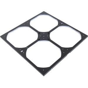 Watercool MO-RA IV 400 ventilatorframe - 200mm, zwart (200 mm, 1 x), PC ventilator, Zwart