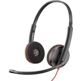 Poly - Blackwire C3220 - Kantoorheadset - Zwart - Bedraad - USB-C