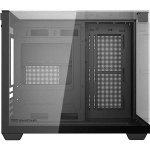 Darkflash Tech TH285M (ITX, mATX), PC-behuizing, Zwart