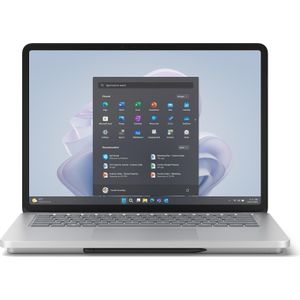 Microsoft Surface Laptop Studio2 512 GB i7/16 GBiGPU Platinu W11P (14.40"", Intel Core i7-13800H, 16 GB, 0.51 GB, NL), Notebook, Zilver
