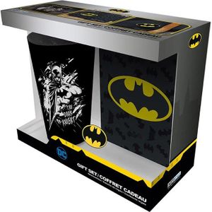 ABYstyle DC Comics GiftSet Bicchiere/Badge/Notebook Batman, Andere spelaccessoires