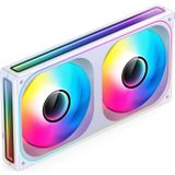 Jonsbo - ZB-240 Infinity Mirror - PC Ventilator - Wit - 240 mm