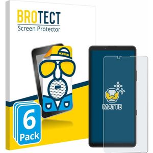 BROTECT Entspiegelungsfolie für Sony Xperia 10 VII Displayschutz Displayschutzfolie Folie Matt (6 Stuk, Sony Xperia 10 II), Smartphone beschermfolie