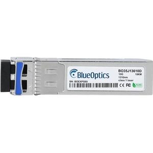 BlueOptics H3C SFP-XG-LX-SM1310-CM compatibele SFP+ BO35J13610D, Zendontvangers, Zilver