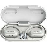 Awei słuchawki Bluetooth 5.4 OWS T93 + stacja dokująca białe/wit, Koptelefoon
