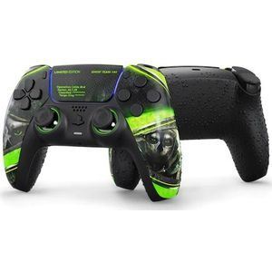 King Controller Koning Draadloos Controlemechanisme Voor Ps5 Team 141 Model 3 (PS5), Controller, Zwart