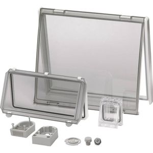 Fibox KLAPPD PC 6 TE L 06 KLAPPD PC 6 TE L 06, Elektronica benodigdheden + Behuizing, Transparant