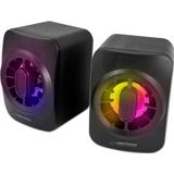 Esperanza Rainbow Sakara Computer Luidspreker (EGS104), PC-luidspreker, Zwart