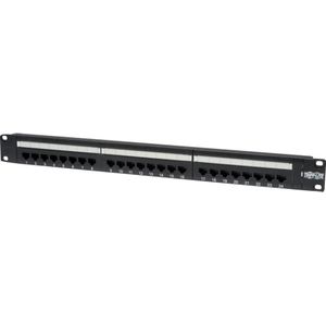 Eaton - 24-poorts - Rack-Mount Patch Panel - Zwart - Cat6/Cat5 110