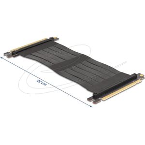 Delock Riser Karte PCI Express 3.0 x16 Stecker zu x16 Stecke, Accessoires voor moederborden
