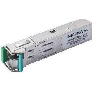 Moxa SFP-1G10BLC-T - WDM type (BiDi) SFP module met 1 1000BaseSFP poort met LC connector voor 10 km t, Zendontvangers