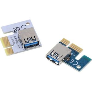 PowerGuard PCI-E Express stijgkaartadapter met USB-aansluiting, Accessoires voor moederborden