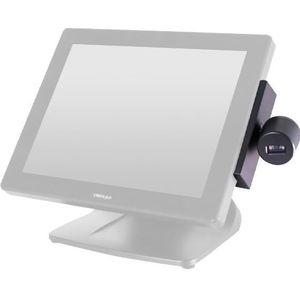 Posiflex SA715000 (1D streepjescodes), Barcode scanner, Zwart