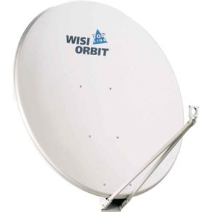 WISI OA13A - 43.4 dBi - Grijs - Aluminium - 125 cm - 19 kg (Parabolische antenne, 43.40 dB), SAT Spiegels + SAT Antennes, Grijs