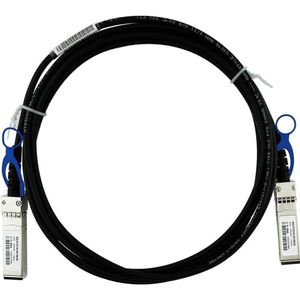 CBO Mikrotik SFP28-DAC-2M compatibele BlueLAN DAC SFP28 SC272701Q2M30, Zendontvangers, Zwart