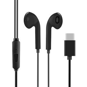 - OBAL:ME Bedrade oortelefoon USB-C Zwart (Bedraad), Koptelefoon, Zwart