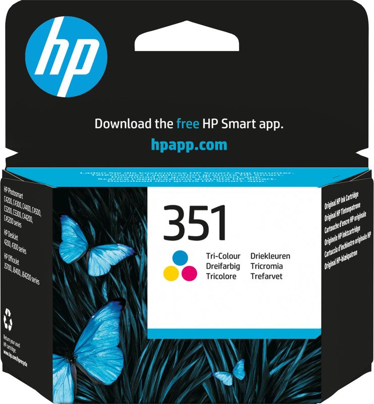 HP 351 Inktcartridge - Tri-colour
