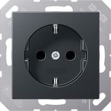 JUNG - A 1520 BFKI ANM - Inbouwstopcontact - Antraciet - Thermoplast