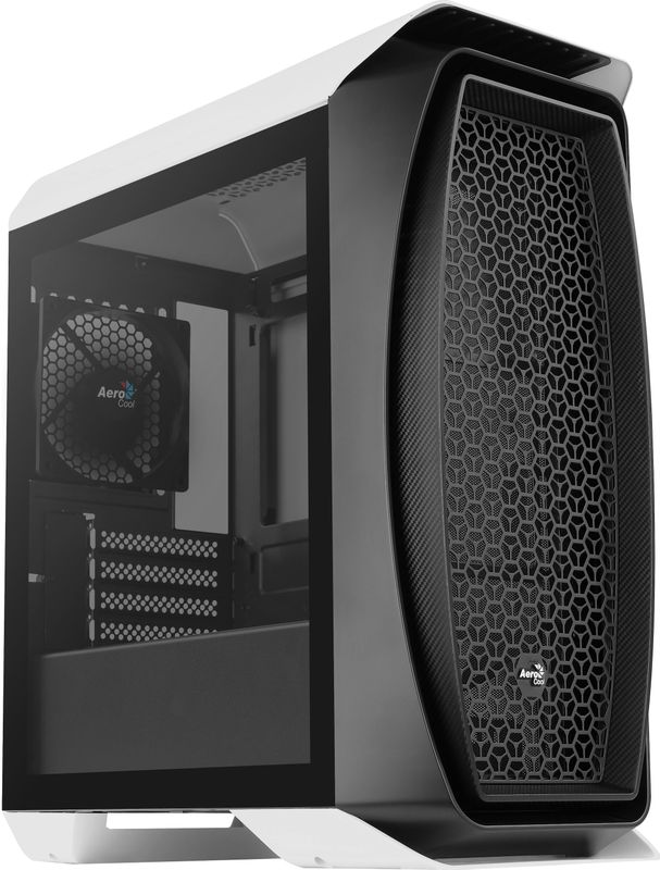 AeroCool - Aero One Mini-G-WT-v1 - PC Behuizing - Wit - mATX, Mini-ITX